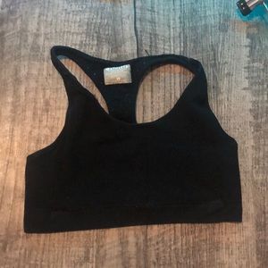 Athleta black women xs sports bra